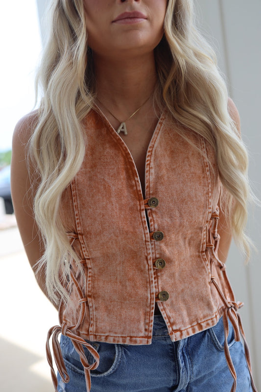 Copper Canyon Denim Vest