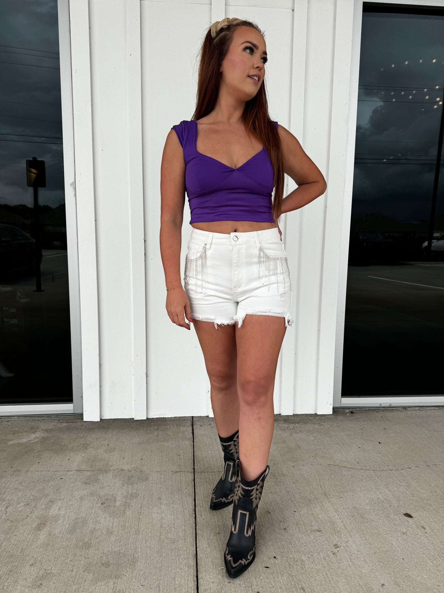 Stevie Cap Sleeve Top