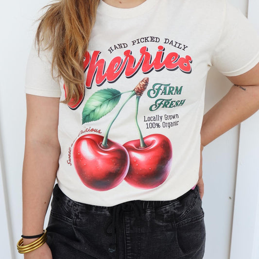 Cherry Chic Graphic Tee